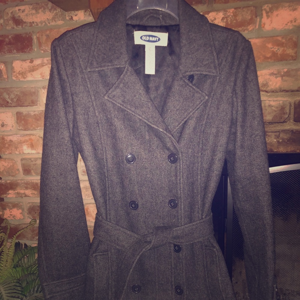 Old Navy trench / pea coat SMALL